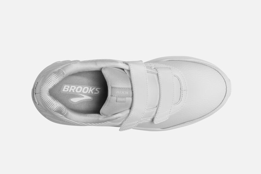 Brooks Addiction Walker V-Strap 2 Running Shoes Womens - White - PFCMT-8431